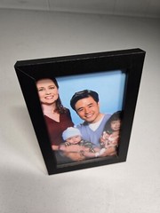 The Office Asian Jim And Pam 4×6 Framed Picture (Joke)
