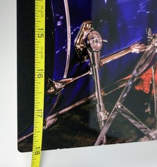 Ruben Martinez Light Photography Art ~ Drum Solo #1 ~ 12″x18″ Sabian Premier