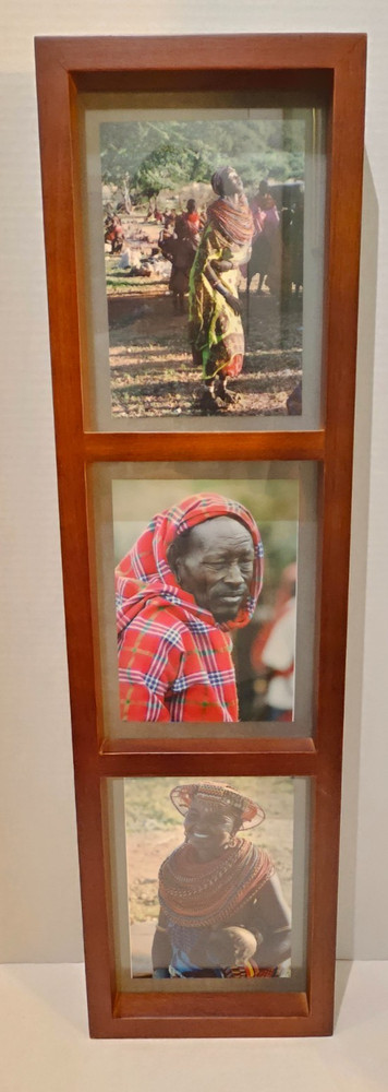 Framed Trio African Photography