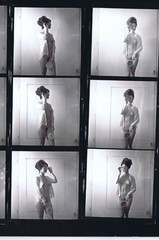 NEWLY FOUND! Hendrickson PHOTO Contact Sheet Proof Negatives Pin-Up NUDE MRS
