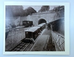 2 x Photo Album around 1890 LAUSANNE Chemin de fer + Montreux, Schroeder Zurich
