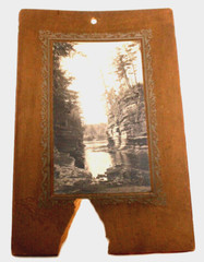 HH BENNETT ORIGINAL PHOTOGRAPH OF WISCONSIN DELLS-KILBOURN CITY, WIS
