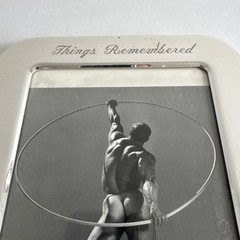 JIM FRENCH (COLT STUDIO): VTG GAY MALE PHOTO BEEFCAKE Vintage B&W Framed