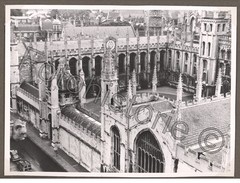 Photo England Oxford Christ Church College Chapter Hall Architecture 1959 Car