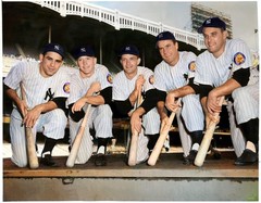 1952 New York Yankees Teammates 8×10 Print 8×10 Colorized Print-FREE SHIPPING