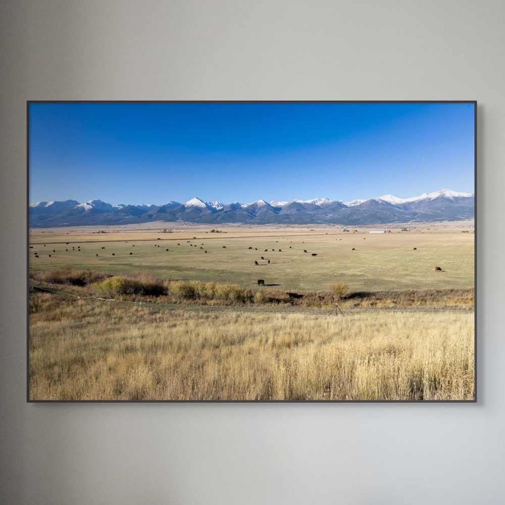 13×19 Fine Art Photography Print – Grazing Mountainscape – Archival Photo Paper