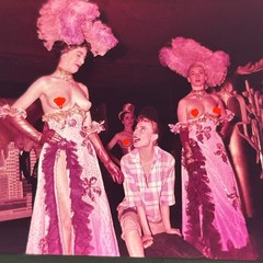 Vtg 1960s 35mm Slide Burlesque Paris Cabaret Striptease Showgirls A
