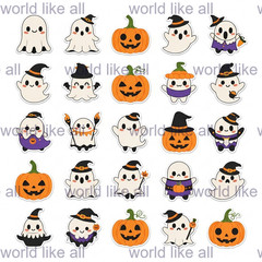 369x Cute Kids Stickers Bundle for kids | School & Copybook Digital Art 4K