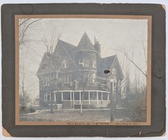 Large Format Photograph / Residence of F Timby Salt Lake City Utah 2157 Grand