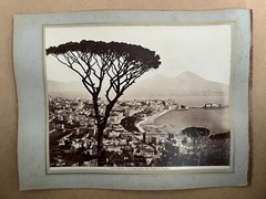 2 Album Photo by Giacomo Brogi circa 1870 Naples Napoli Italy 25x19cm (21+22)