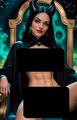 Fantasy of Cosplay Comic #7 Maleficent VIRGIN Full Chase Double Cover Ltd 100