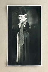 Original WALTER ROSENBLUM Gelatin Silver Photograph GEORGE GROSZ DADA MONTAGE
