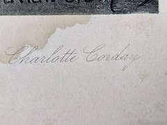 Julian Story “Charlotte Corday” Photogravure French Revolution Antique Print TLC