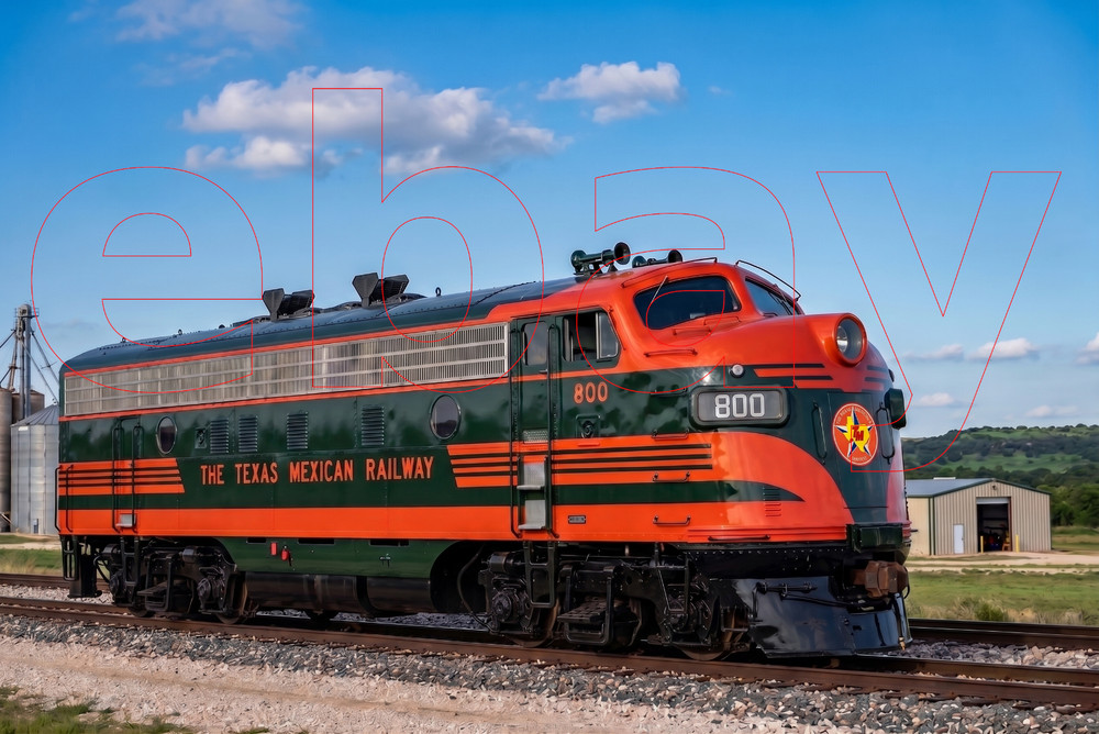 Photo Art Print of Texas Mexican Railway EMD F7 No. 800