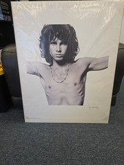 JOEL BRODSKY, “JIM MORRISON” SIGNED Poster Print 22×26- #d /5000