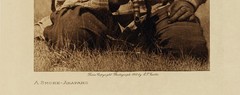 Arapoha Smoke, Photogravure by Edward S. Curtis 5 x 7 New Print ON SALE NOW