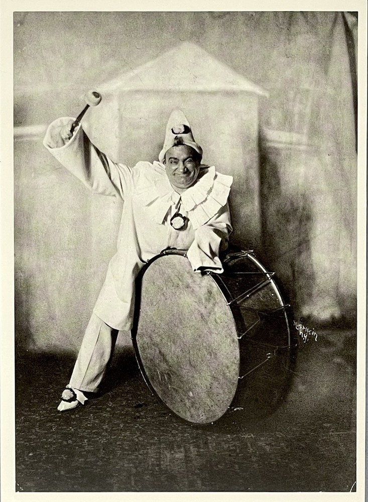 Enrico Caruso As Canio In Pagliacci 1915 – Fotofolio Art Photo Print Card 4”x6”