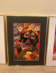 Non Reflective Picture Set of Radha-Krishna & Gaura-Nitai