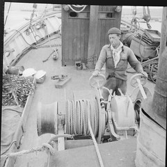 Photo Paper Analog Spain Fisher 1960 Size 40x40cm