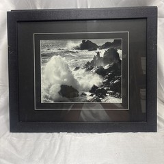 7 Framed & Matted Ansel Adams Prints: Denali, Winter Storm, Siesta, Etc