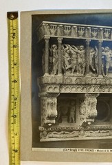 1800s Silver Photographs ITALY Cantoria del DONATELLO & DELLA ROBBIA Brogi Tilli