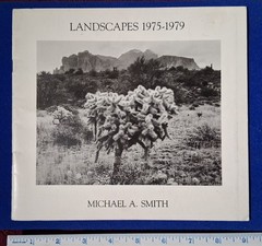 RARE Association Copy Michael A Smith Landscape 1975–1979 SIGNED Exhibit Booklet