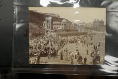 Photo Albumin England View Scarborough Beach Photographer Advertising Model Kids