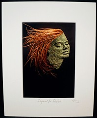 Real Photo of Adam Long Sculpture Signed by Artist ~ Prepared for Peace