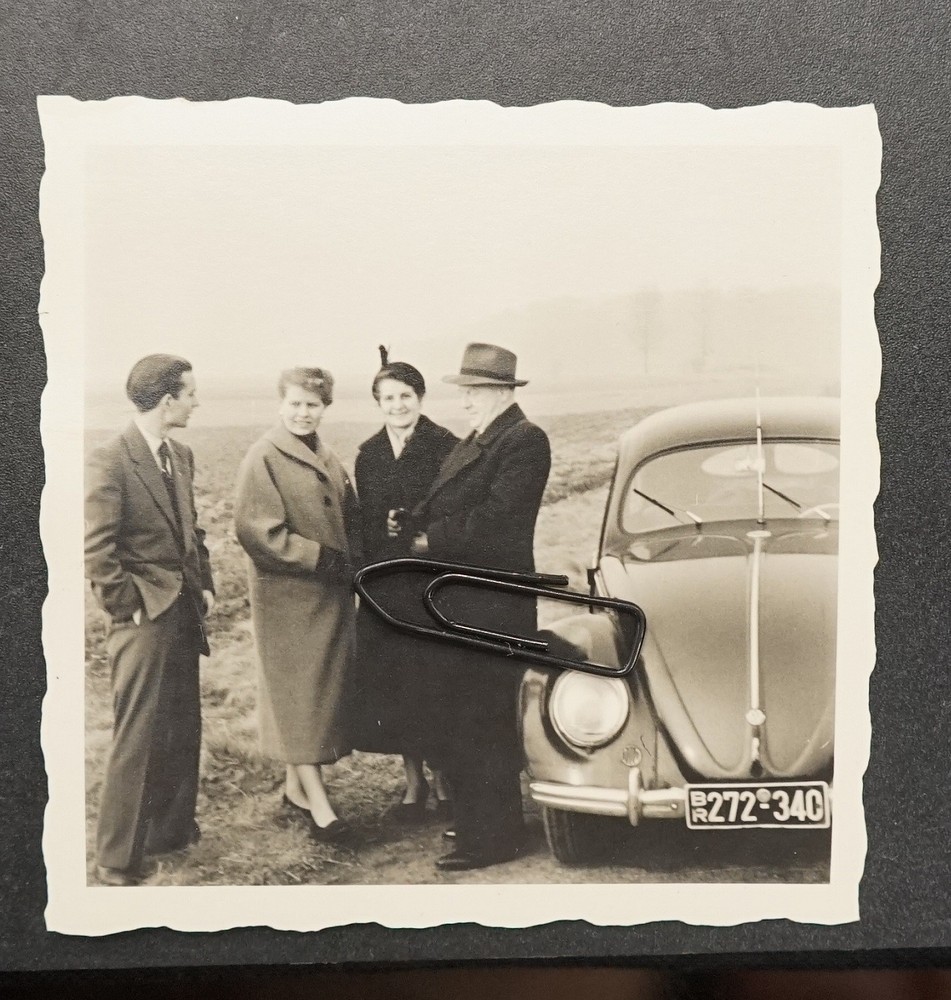 Photo portrait VW Beetle family BR license plate car license plate motor vehicle passenger car
