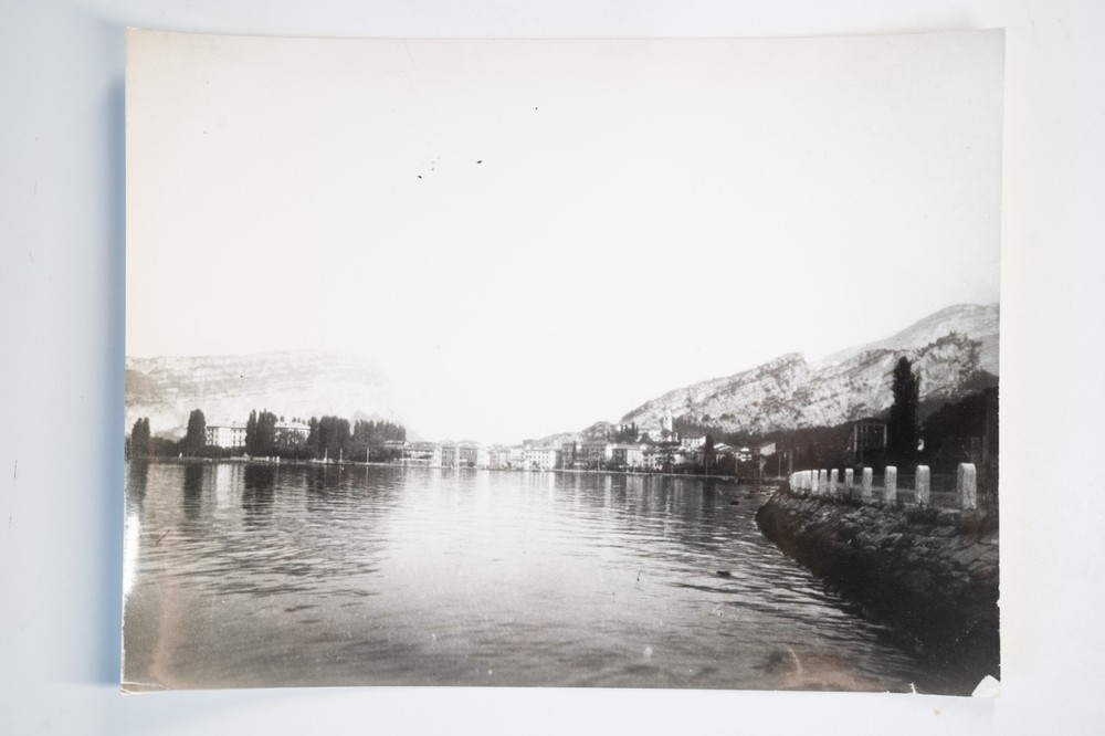 Analog Print Italy Lake 18X24 Cm 1970 Torbole