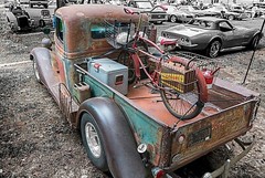 Man Cave Old Rusty Truck Show 12 x 18 Fine Art Print 13.6 Mega Pixels picture