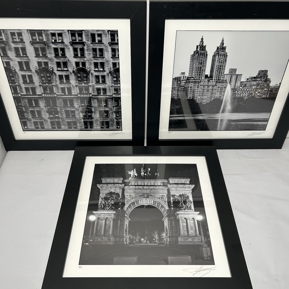 3 Metroscap NYC Manhattan Buildings Architecture Hardscape City Life B&W Prints