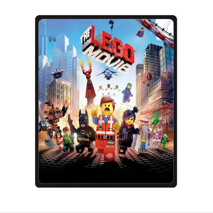 great The Lego Movies Soft Warm Single-Side Printing Flannel Fleece Blanket