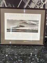 Jay Dusard Framed Signed Limited Edition Photograph Working Wilderness # 58/500