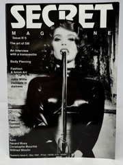 Secret Magazine No. 6 Fetish Art and Fashion Latex Leather May 1994