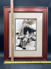 Pueblo Cermony Black & White Photograph, Framed