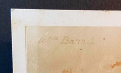 RARE ROBERT LOUIS STEVENSON PHOTO * HENRY WALTER BARNETT 1890 * by ARTIST W.BARR