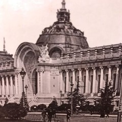 France PARIS Photo EXPOSITION UNIVERSELLE 1900 LE PETIT PALAIS vintage antique μ