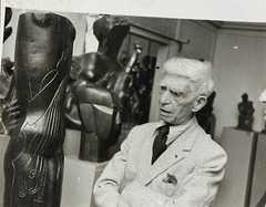 Walter Drayer – Set of Three Original Prints of Ossip Zadkine/Magritte/Soutine