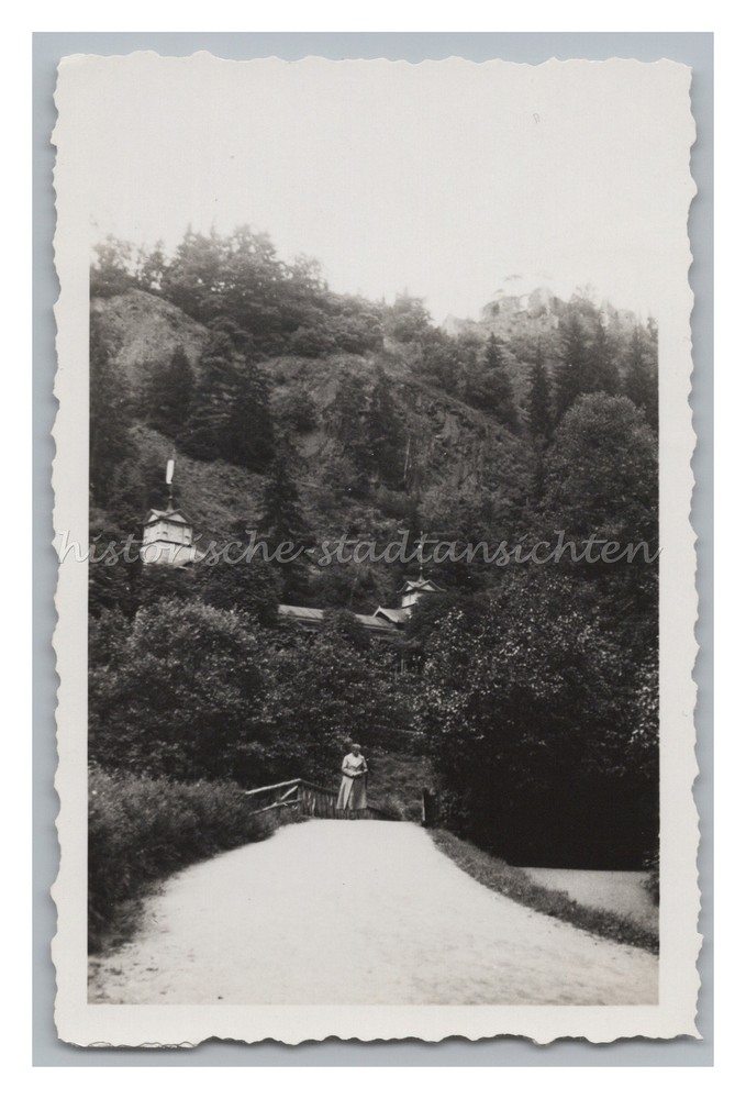 Bad Berneck in the Fichtelgebirge – Kurhaus – old photo 1930s