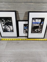 NEIL R. BROWN Fine Art Photography 3 Framed Signed Rare Set Two Car Garage