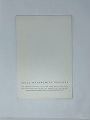 George Tice (b. 1938) Art Show Announcement Card – Urban Landscapes 2002