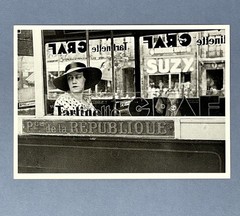 Autobus Paris 1934 Art Print Card Photo By Rudy Burckhardt Fotofolio 4”x6”