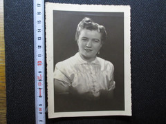 ERBE private photo from collection beautiful girl young woman eye-catcher white blouse