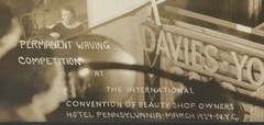 1934 EDWARD J KELTY ‘Perm Competition BEAUTY SHOP OWNERS Convention’ PHOTOGRAPH