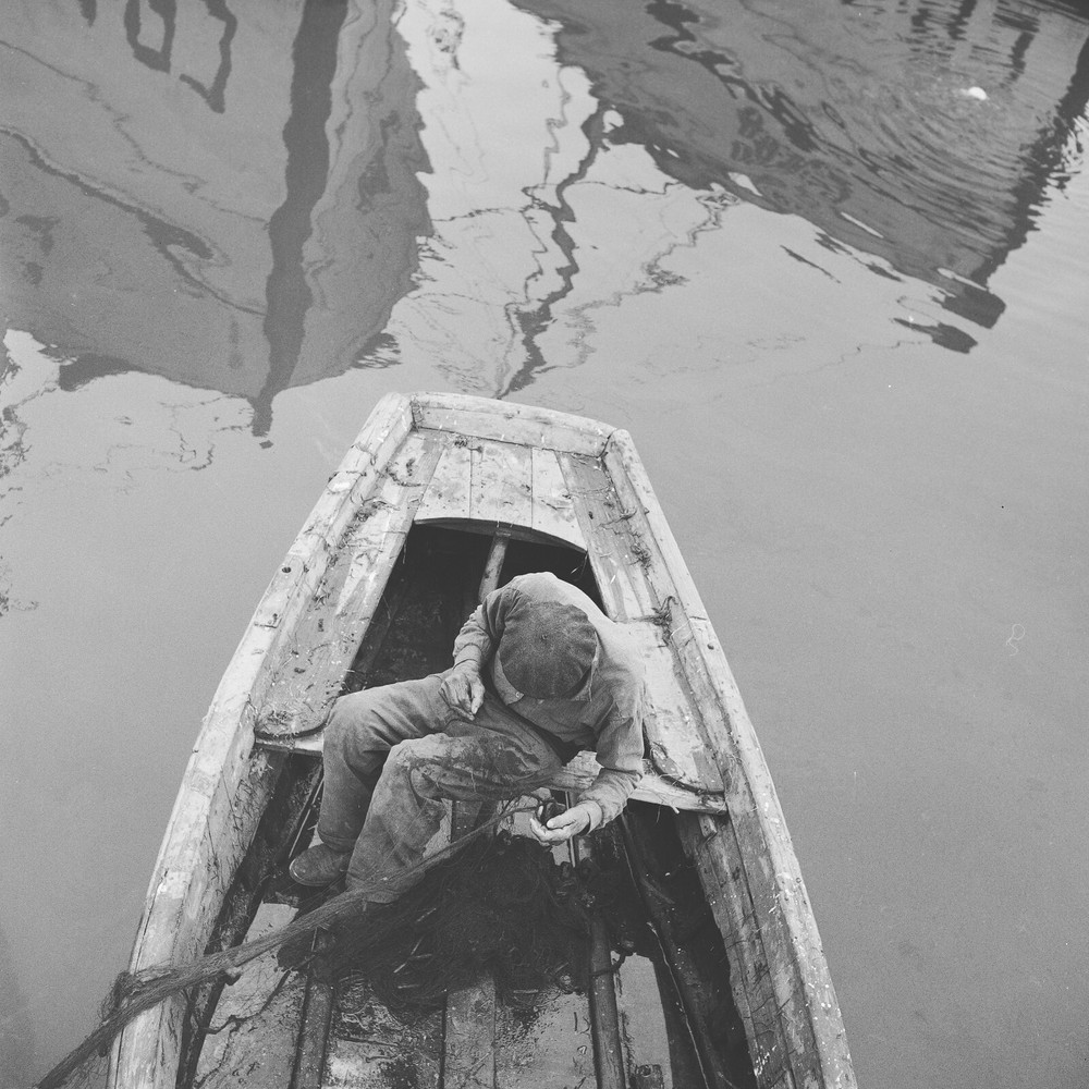 Photo Paper Analog Spain Fisher 1960 Size 40x40cm