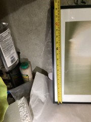 Framed Photo by Sormeh Saei Signed 2013 NYC Subway 28.25” x 18.25”