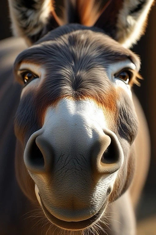 Digital Image Picture Photo Wallpaper Background Desktop AI Art Funny Donkey