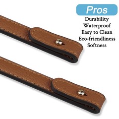 2 Pcs Replacement Straps for Michael Kors Purse with Handbag Brown