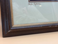Karl Bonfert Signed 35mm Photograph Framed Vintage Art CA 22.5×18.5